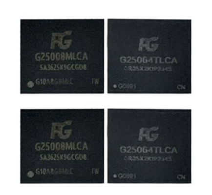 EMMC5.1 Carte mémoire EMMC 64 Go 128 Go puces de mémoire flash pour l'industrie automobile