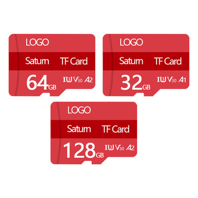 Carte TF de mémoire couleur personnalisable 128 Go 64 Go 32 Go Pour appareil photo Téléphone MP4 DVR