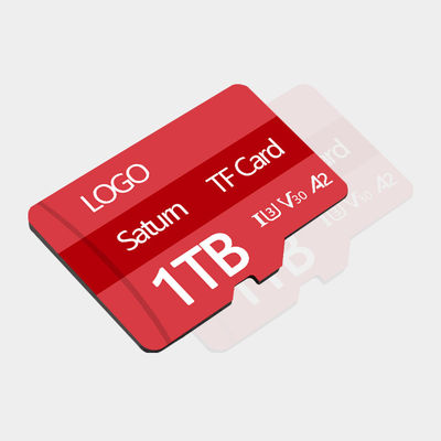 Carte mémoire plastique classe 10 16GB-512GB transfert rapide de données pour caméra de sécurité