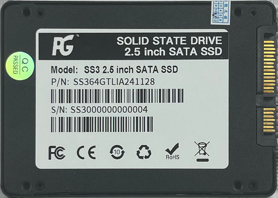 2.5' SATA Industrial Solid State Drive SSD 128 Go 256 Go 512 Go 1 TB Pour le dispositif de moniteur