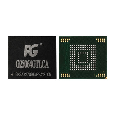 Compact 11.5mm x 13mm x 0.8mm eMMC Memory Card with 3-Year Warranty and Customizable Logo Options
